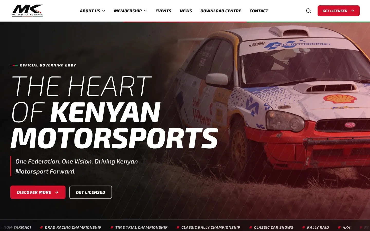 Motorsports Kenya Federation website